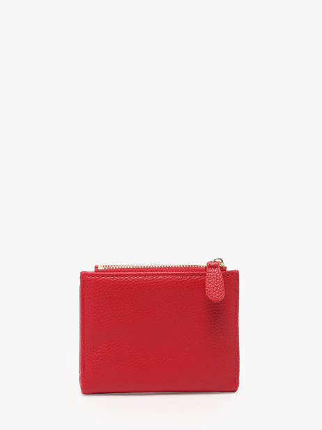 Porte-monnaie Porte-cartes Miniprix Rouge grained 78COK865 vue secondaire 2