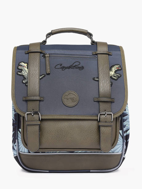 Sac à Dos 2 Compartiments Cameleon Gris vintage urban PBVBSD39