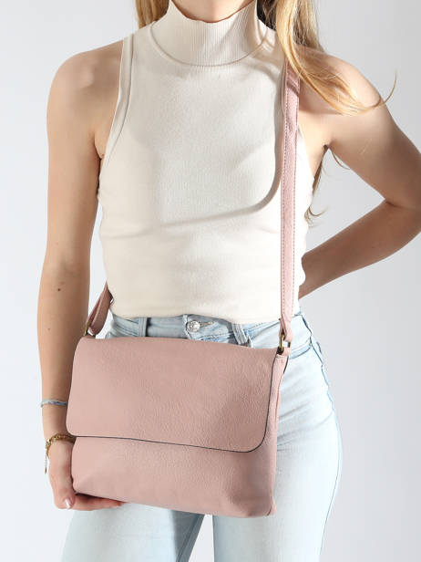 Sac Bandoulière Soft Miniprix Rose soft MD5234 vue secondaire 1