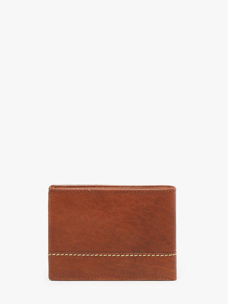 Checkholder With Coin Purse Leather Maverick Brown rough gear MAVRG002 other view 2