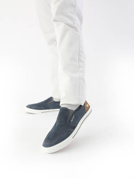 Sneakers Mustang Bleu men 4198402 vue secondaire 1
