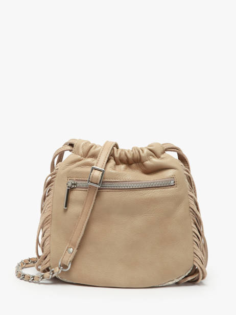 Shoulder Bag Vintage Leather Mila louise Beige vintage 3812WC other view 4