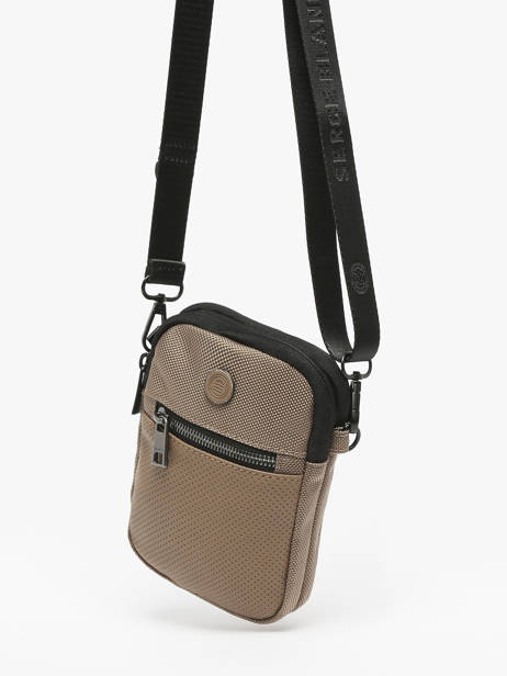 Sac Bandoulière Serge blanco Beige control CTL13006 vue secondaire 2