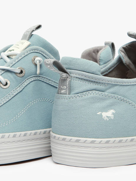 Sneakers Mustang Bleu women 1376308 vue secondaire 3