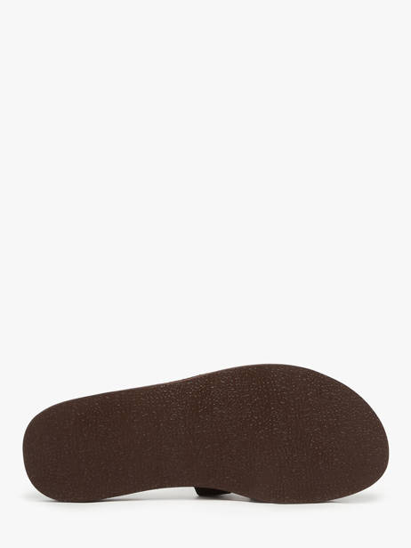 Slippers Emia In Leather Les tropeziennes Brown men EMIA other view 4