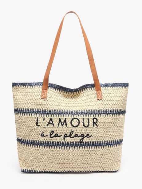 Sac Porté épaule Cabas Gerard pasquier Bleu cabas P25022
