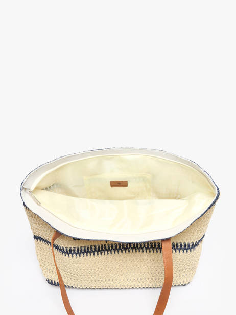 Sac Porté épaule Cabas Gerard pasquier Bleu cabas P25022 vue secondaire 3