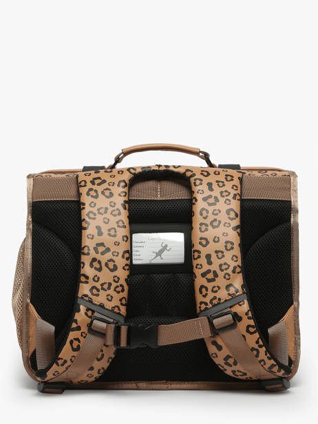 Cartable Vintage North Cameleon Marron vintage north CA38 vue secondaire 4