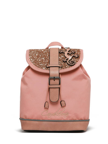 Sac à Dos 1 Compartiment Cameleon Rose vintage fantasy SD25 vue secondaire 5