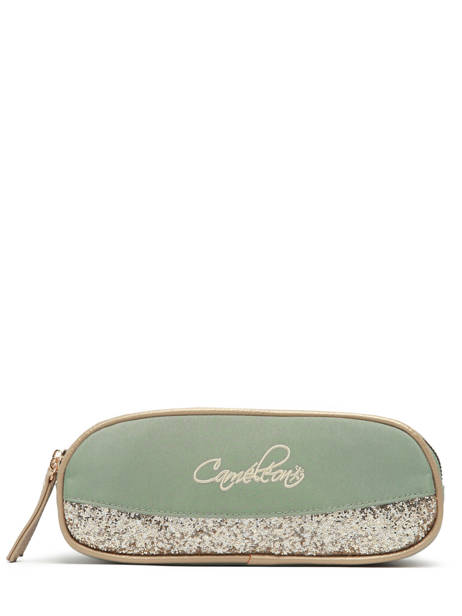 Trousse Enfant 2 Compartiments Vintage Fantasy Cameleon Vert vintage fantasy TROU vue secondaire 3