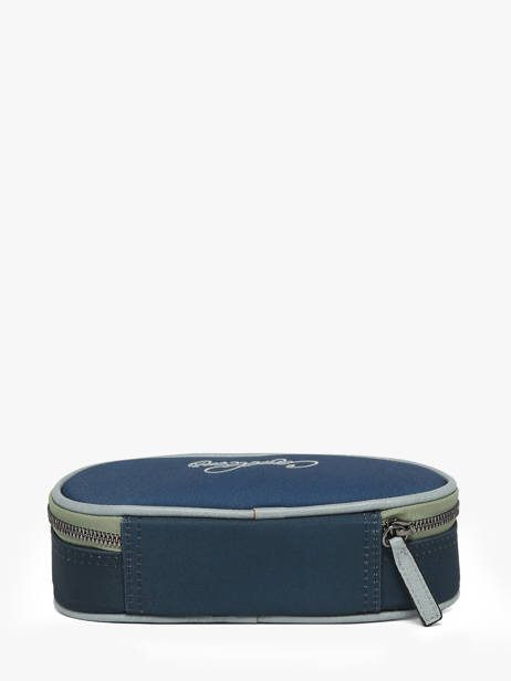 Trousse 1 Compartiment Cameleon Bleu vintage urban PLUM vue secondaire 3