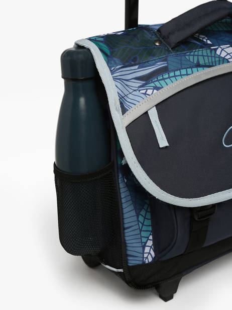 Cartable à Roulettes Enfant 2 Compartiments Cameleon Bleu actual CR38 vue secondaire 6