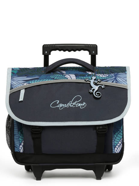 Cartable à Roulettes Enfant 2 Compartiments Cameleon Bleu actual CR38 vue secondaire 7