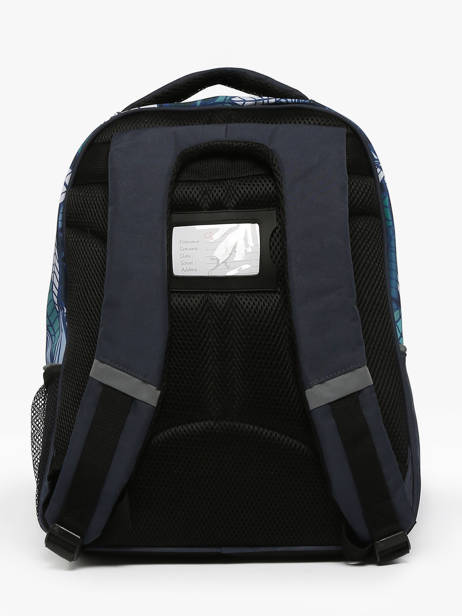 Sac à Dos 2 Compartiments Cameleon Bleu actual SD39 vue secondaire 4