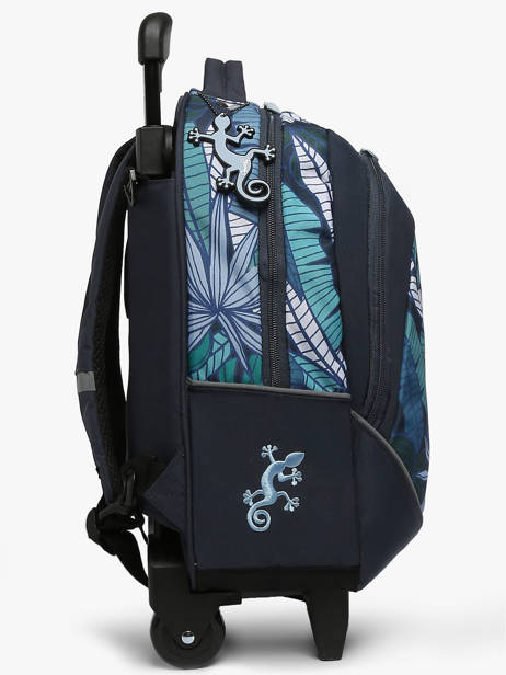 Sac A Dos à Roulettes Cameleon Bleu actual SR39 vue secondaire 2