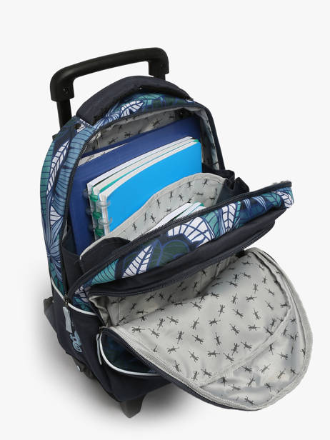 Sac A Dos à Roulettes Cameleon Bleu actual SR39 vue secondaire 3