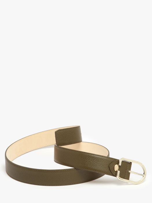 Longchamp Le foulonné Ceinture Vert