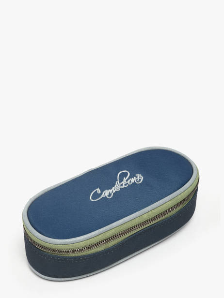 Trousse 1 Compartiment Cameleon Bleu vintage urban PLUM vue secondaire 1