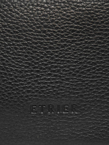 Sac à Dos Business Flandres 2 Compartiments Cuir Etrier Noir flandres EFLA8272 vue secondaire 7