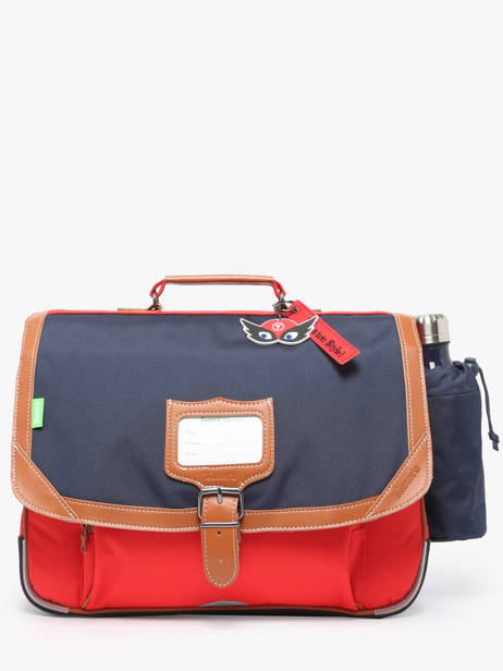 Cartable 2 Compartiments Tann's Rouge les fantaisies g 33124