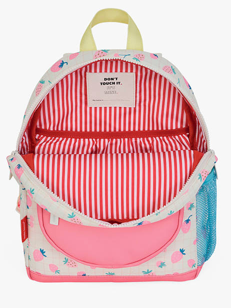 Backpack Hello hossy Multicolor cool kids O6 other view 3