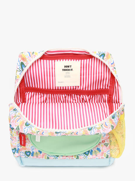 Backpack Hello hossy Multicolor cool kids 5 other view 3