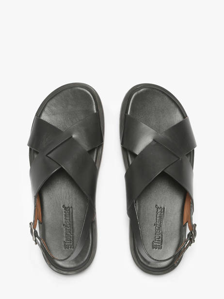 Sandales En Cuir Les tropeziennes Noir men JASPER vue secondaire 3