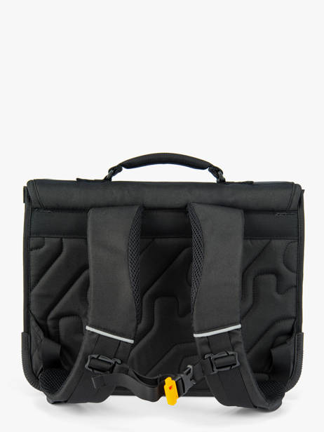 Cartable 2 Compartiments Lily Boys Stones and bones Noir boys B vue secondaire 4