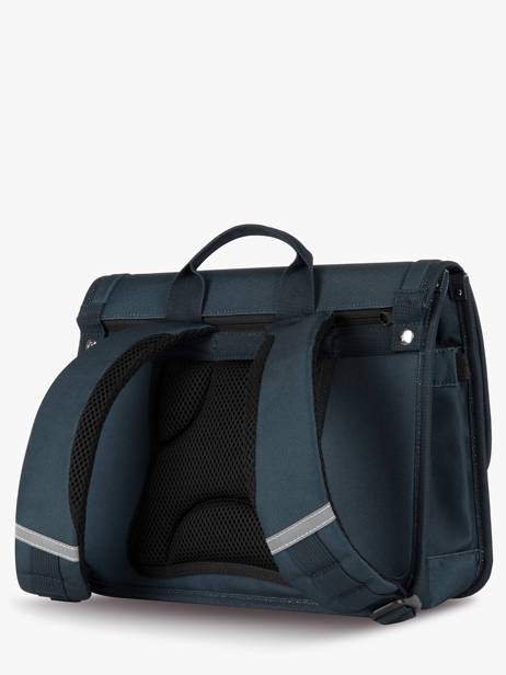 Cartable 2 Compartiments Cabaia Bleu school M vue secondaire 4