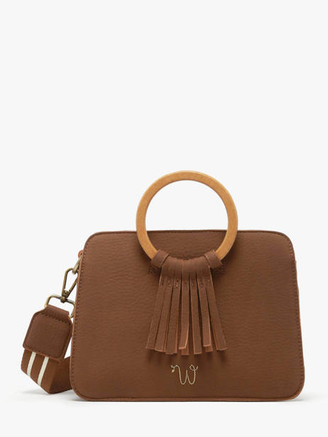 Sac Bandoulière S Camomille Woomen Marron camomille WCAO1S