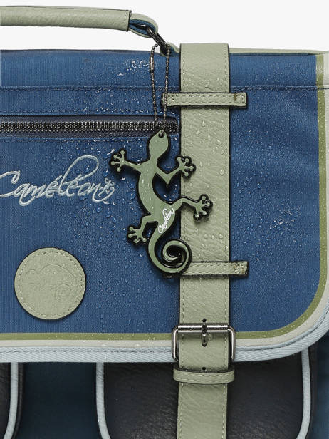 Sac à Dos 2 Compartiments Cameleon Bleu vintage urban SO40 vue secondaire 6