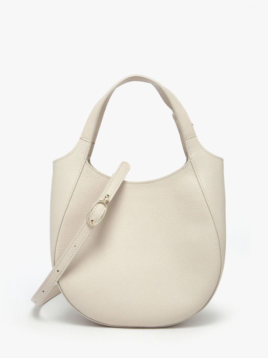 Longchamp Le foulonné Sacs porté main Blanc