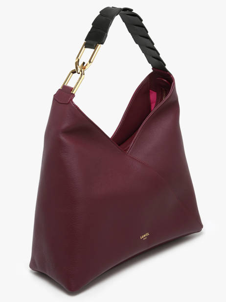 Sac Porté épaule Pagode Cuir Lancel Violet pagode A12510 vue secondaire 1
