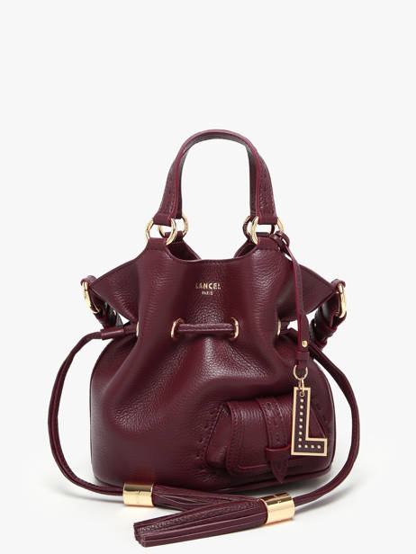 Sac Seau S Premier Flirt Cuir Lancel Violet premier flirt A10109 vue secondaire 1