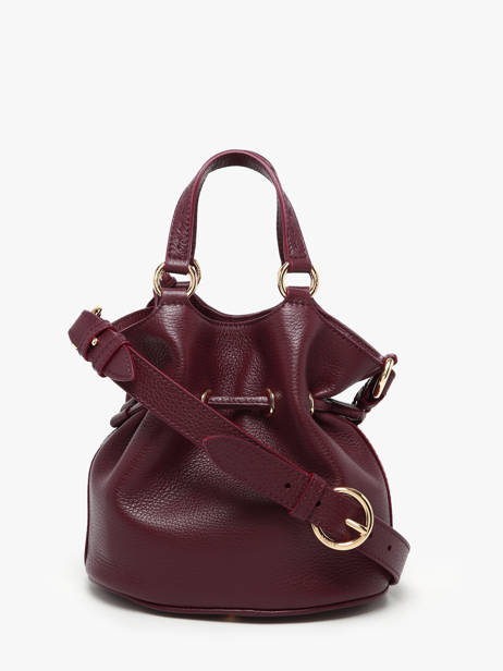 Sac Seau S Premier Flirt Cuir Lancel Violet premier flirt A10109 vue secondaire 4