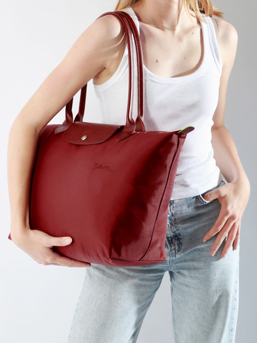 Longchamp Le pliage green Besaces Rouge