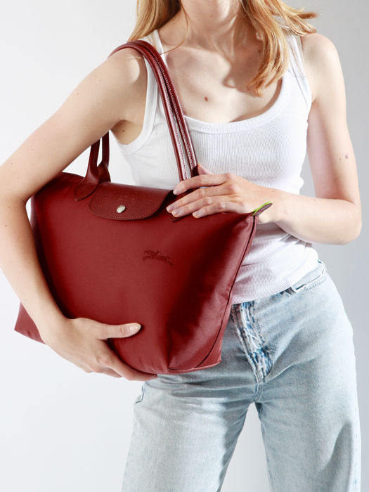 Longchamp Le pliage green Besaces Rouge
