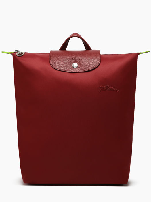 Longchamp Le pliage green Sac à dos Rouge