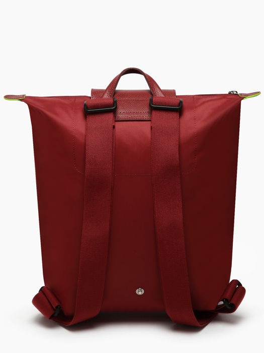 Longchamp Le pliage green Sac à dos Rouge