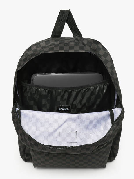 Sac à Dos 1 Compartiment Vans Noir backpack VN000H4X vue secondaire 1