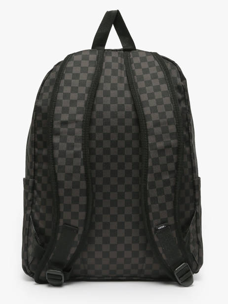 Sac à Dos 1 Compartiment Vans Noir backpack VN000H4X vue secondaire 2