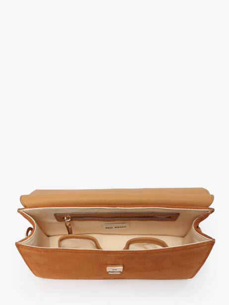 Sac Porté épaule La Suite Cuir Paul marius Orange la suite GABRISUI vue secondaire 2