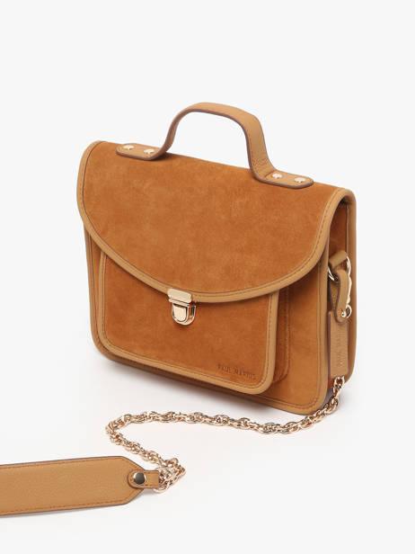 Sac Bandoulière La Suite Cuir Paul marius Orange la suite GEOR2SUI vue secondaire 1
