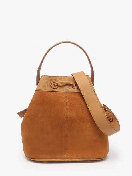 Sac Bandoulière La Suite Cuir Paul marius Orange la suite CAPUCSUI vue secondaire 3