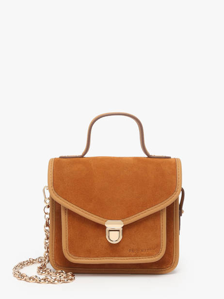 Sac Bandoulière La Suite Cuir Paul marius Orange la suite GEOX2SUI