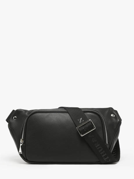 Sac Banane José Cuir Arthur & aston Noir thomas 5 vue secondaire 4