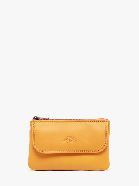 Porte-monnaie Marina Cuir Katana Jaune marina 753120