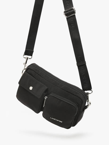 Sac Bandoulière Basic Pocket Lancaster Noir basic pocket 91 vue secondaire 2