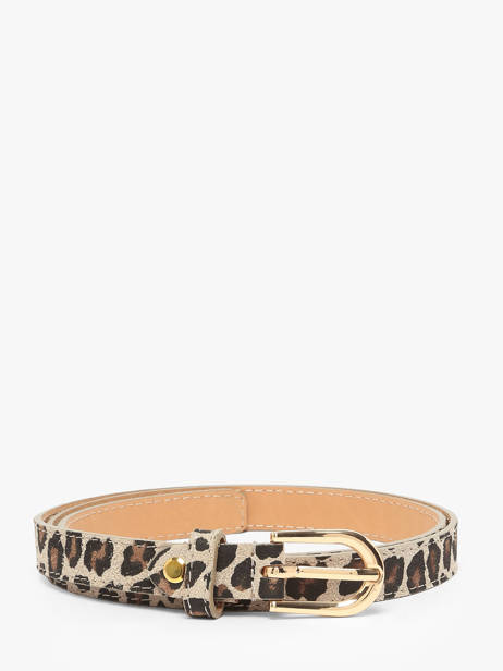Ceinture Réglable Milano Multicolore velvet leopardo VL25068