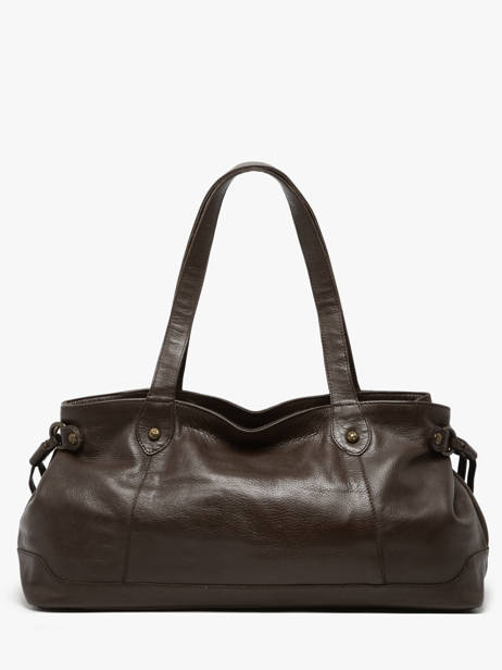 Handbag Cow Leather Basilic pepper Brown cow BCOW80 other view 4